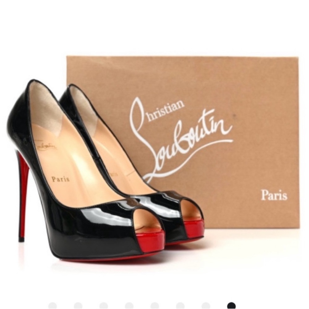 Christian Louboutin Black Stiletto Heels